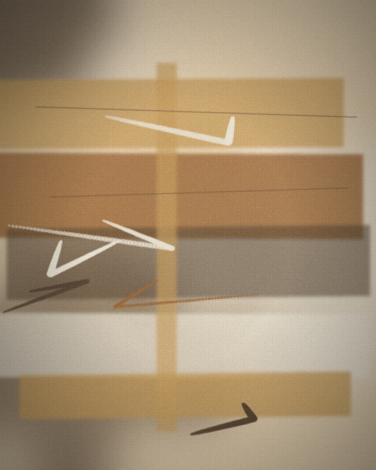 Interval in Ochre by Matteo Ferrante